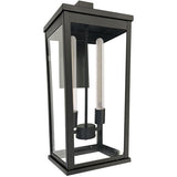 Elmgrove Outdoor Wall Light - Black / 23.50