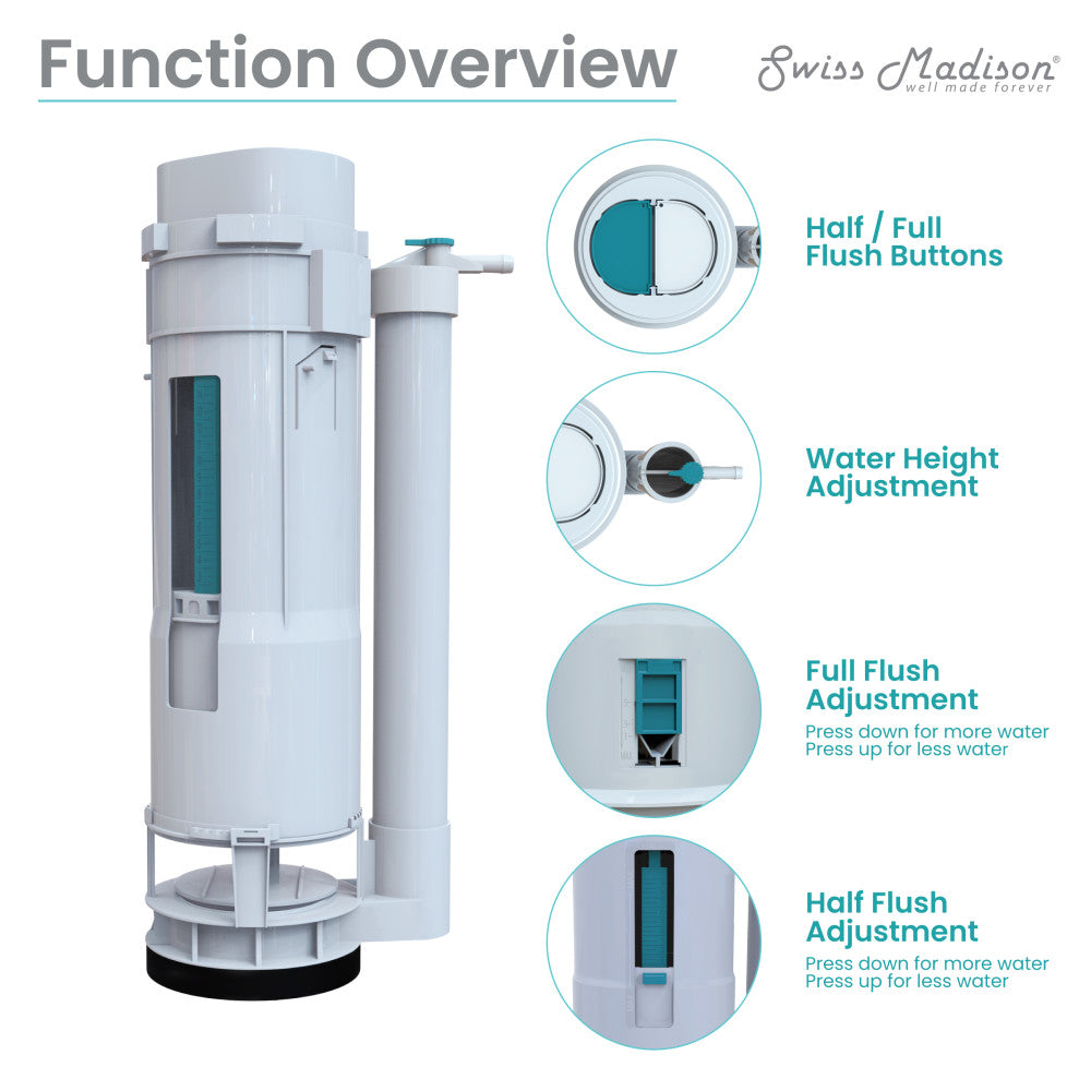 Monaco Flush Valve