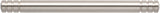 Atlas Homewares Griffith Pull 3 3/4 Inch (c-c) Brushed Nickel
