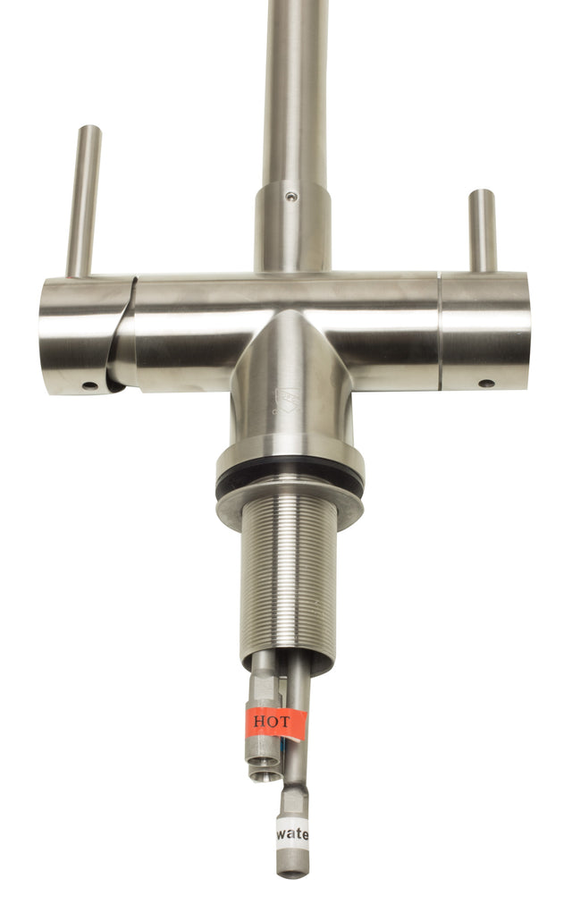ALFI brand AB2042-BSS Brushed Stainless Steel Kitchen Faucet/Drinking Water