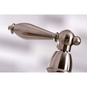 Kingston Brass KS3278ALBS Kitchen Faucet with Side Sprayer, Brushed Nickel