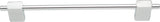 Atlas Homewares Element Pull 7 9/16 Inch (c-c) Polished Chrome