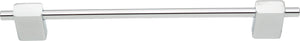 Atlas Homewares Element Pull 7 9/16 Inch (c-c) Polished Chrome