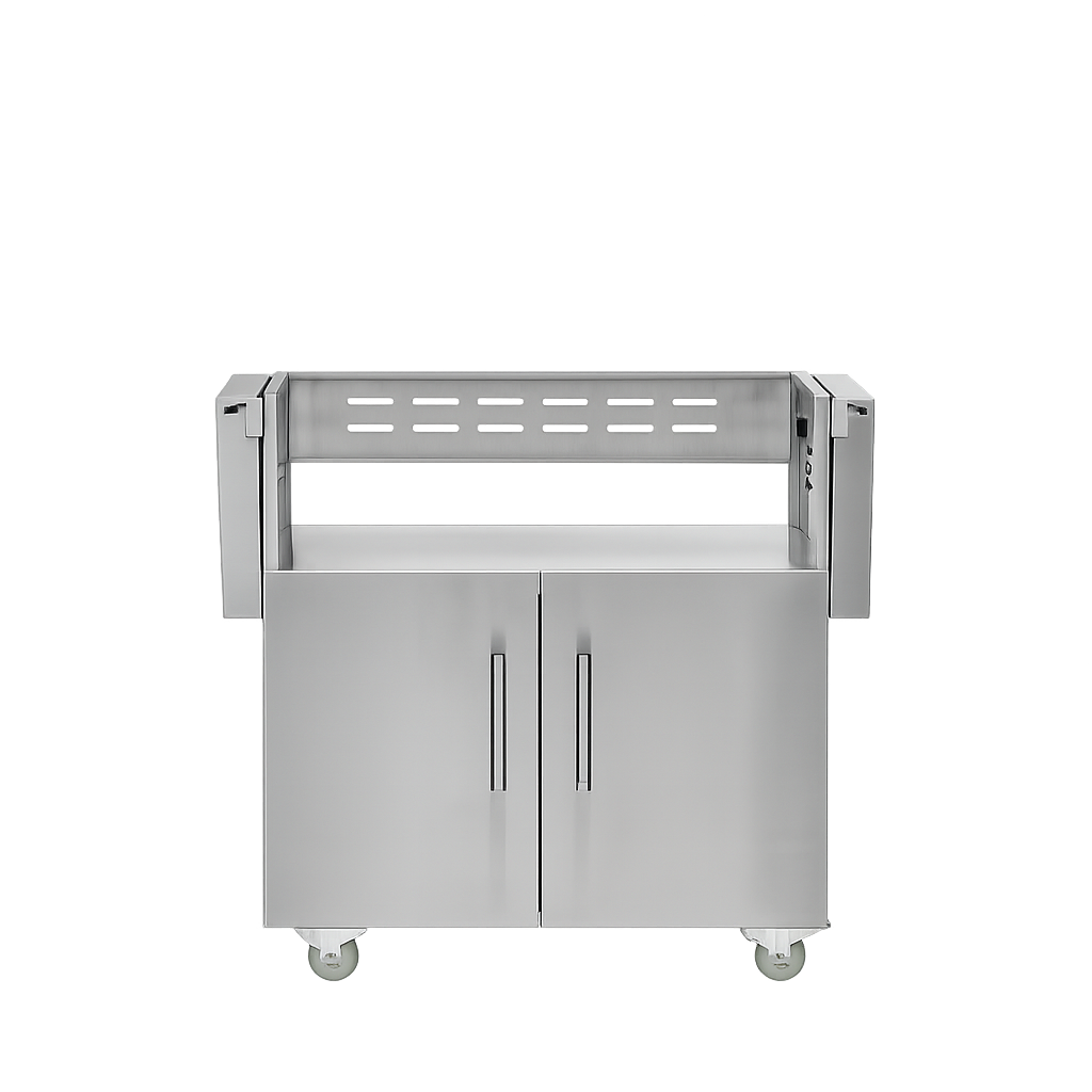 Coyote C3S36CT Cart for 36" CL or SL-Series Grill, Stainless Steel