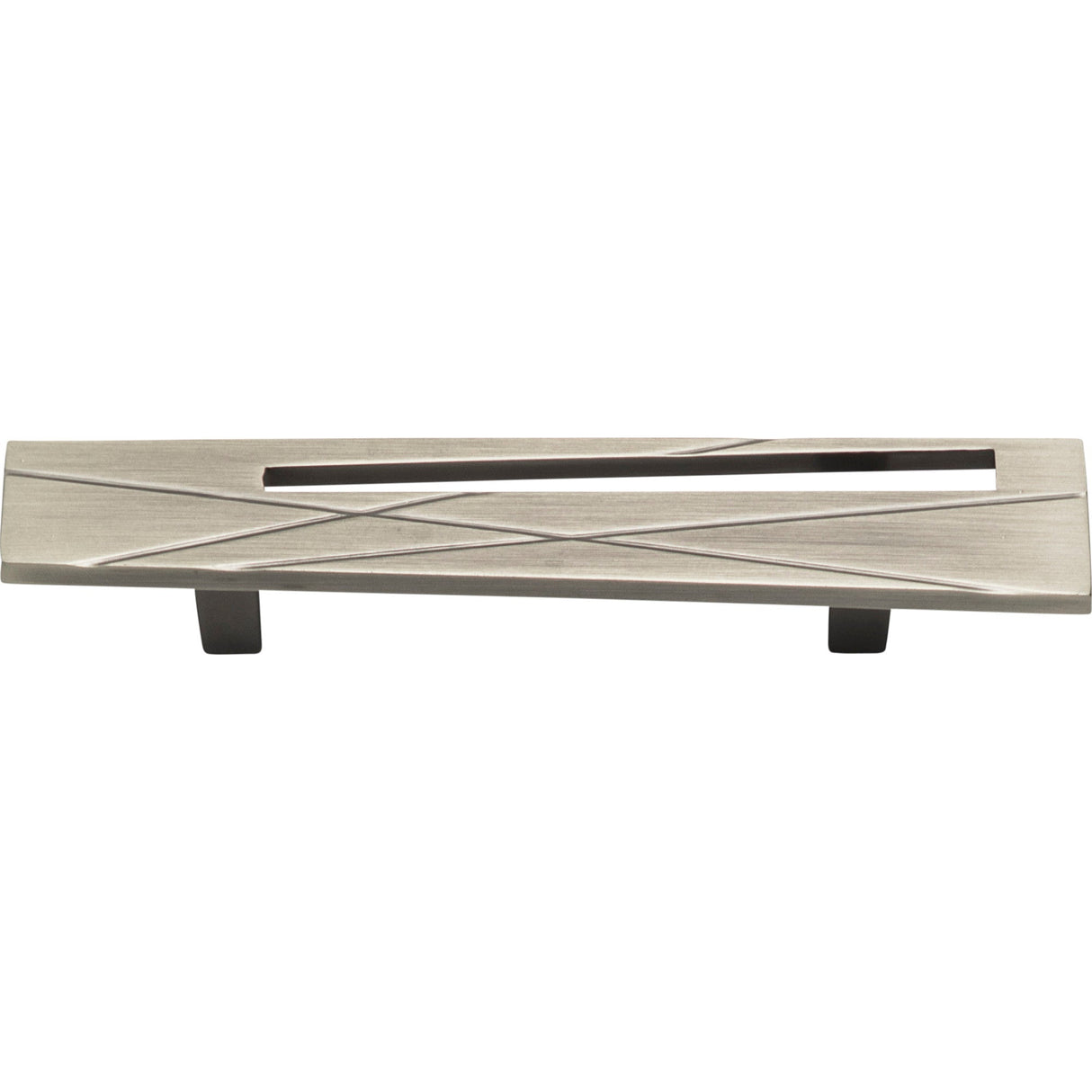 Atlas Homewares Modernist Right Pull 3 Inch (c-c) Brushed Nickel