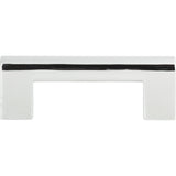 Atlas Homewares Round Rail Pull 3 Inch (c-c) Polished Chrome
