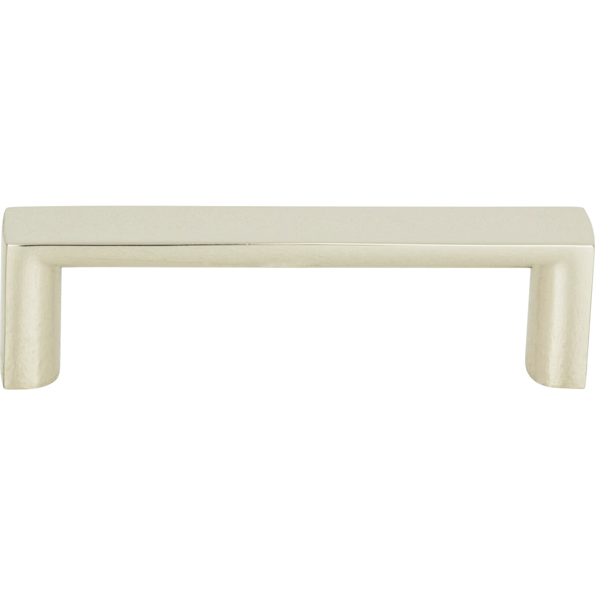 Atlas Homewares Tableau Squared Pull 2 1/2 Inch (c-c) Polished Nickel