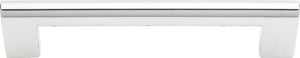 Atlas Homewares Round Rail Pull 5 1/16 Inch (c-c) Polished Chrome
