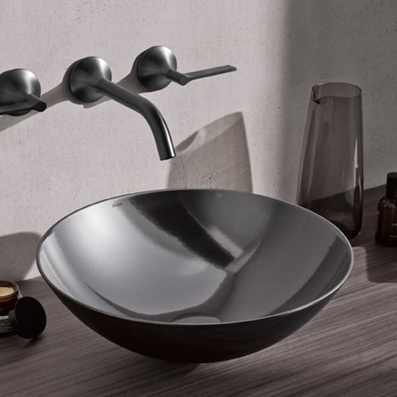 Alape Dish Basin, SB.K360.GS, Dark Iron 3501000190