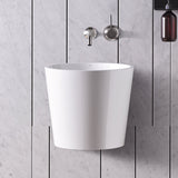 Alape Scopio hand washbasin with ProShield, white 5042500000 Wall-Hung Sink