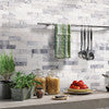 Alaska Gray Ledger Panel 6x24 Multi Finish Natural Marble Wall Tile LPNLMALAGRY624 MULTI product shot angle view