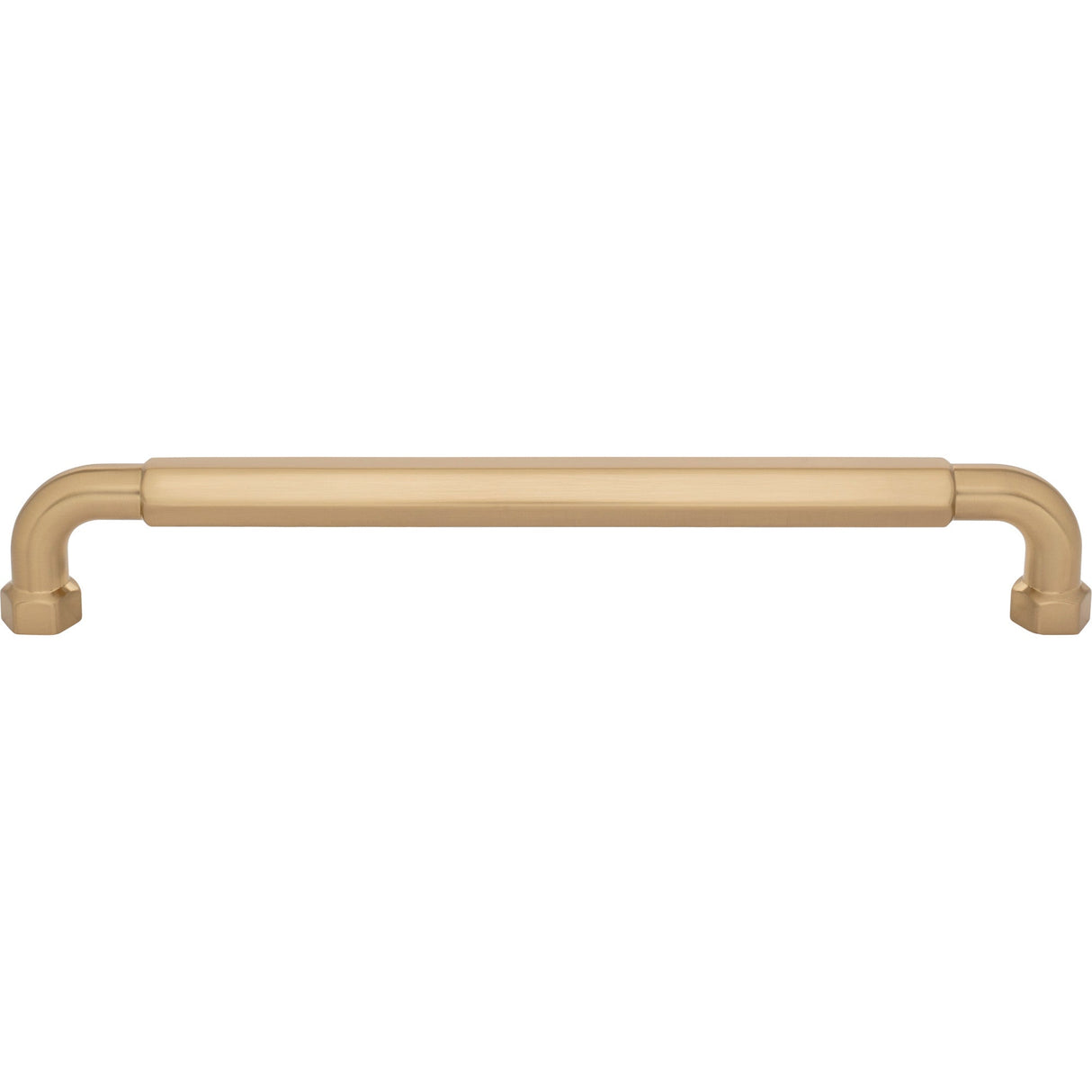 Top Knobs TK3208 Dustin Appliance Pull 18 Inch Center to Center - Honey Bronze