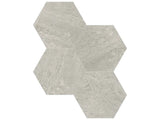 Anatolia Tile 6" Hex Anciano Grigio Honed Marble Mosaic 5001-0241-0 * 1 Sheet = .88 Sqft * Anciano Grigio Hexagon 6" - premium natural stone mosaic tile from Anatolia Tile, available at PoshHaus showroom in Keene, NH