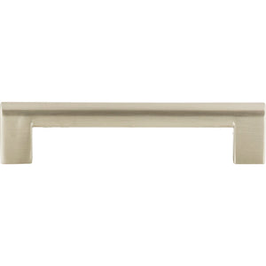Atlas Homewares Round Rail Pull 5 1/16 Inch (c-c) Brushed Nickel