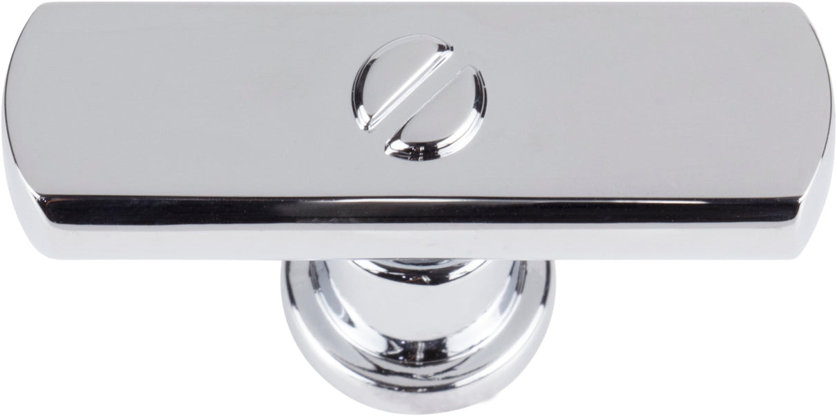 Atlas Homewares Everitt T-Knob 2 Inch Polished Chrome