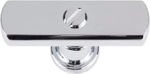 Atlas Homewares Everitt T-Knob 2 Inch Polished Chrome