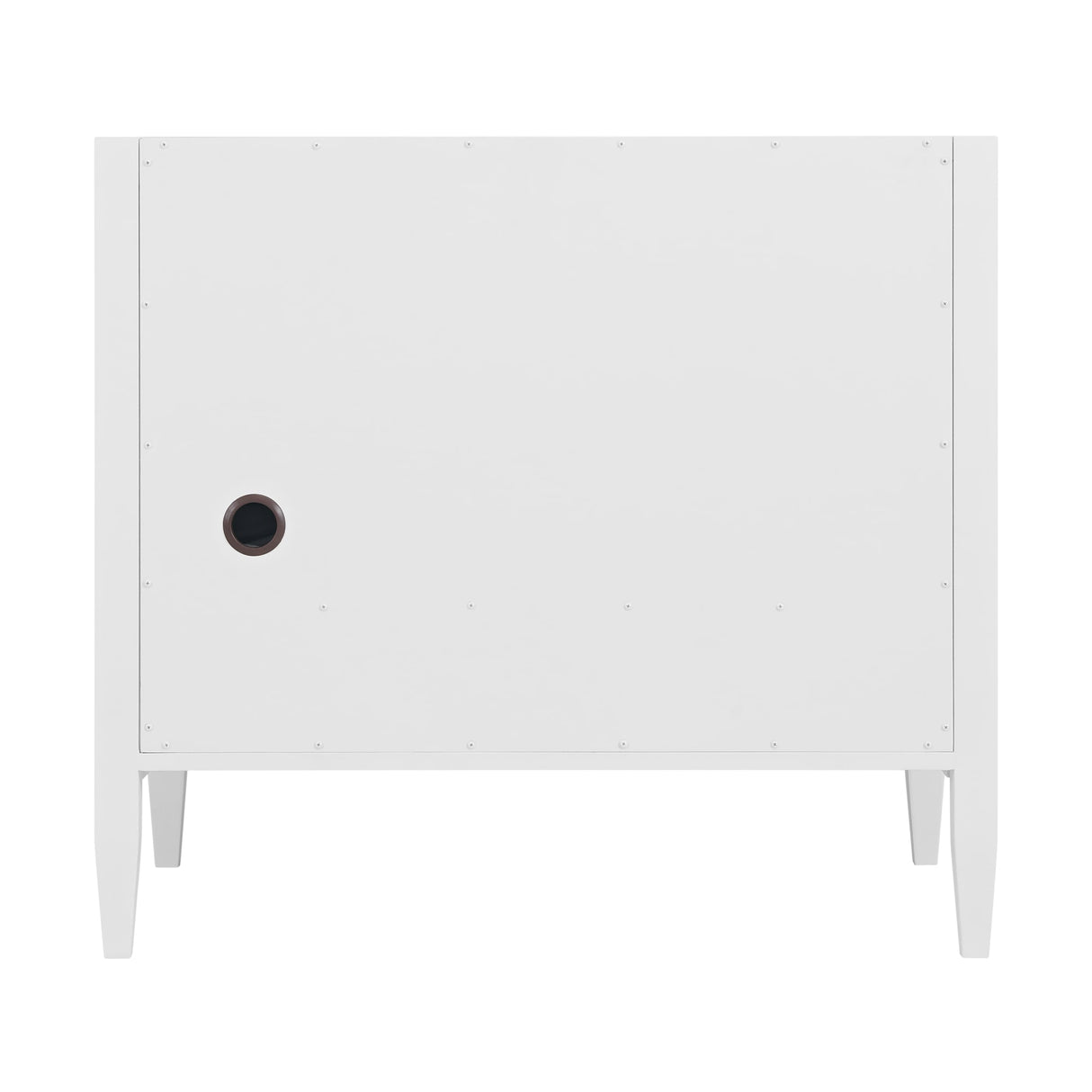 Myrrin 36" Vanity, Bright White, w/ 3 CM Siberian Silestone Top