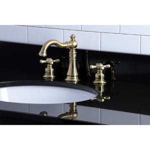 Fauceture FSC1973AX American Classic Widespread Bathroom Faucet, Brushed Brass