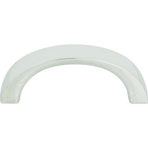 Atlas Homewares Tableau Curved Pull 1 13/16 Inch (c-c) Polished Chrome