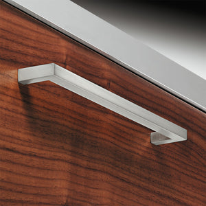 Häfele 155.02.292 Pull, Vogue, Brushed brass plated, 448 mm (17 5/8") CTC