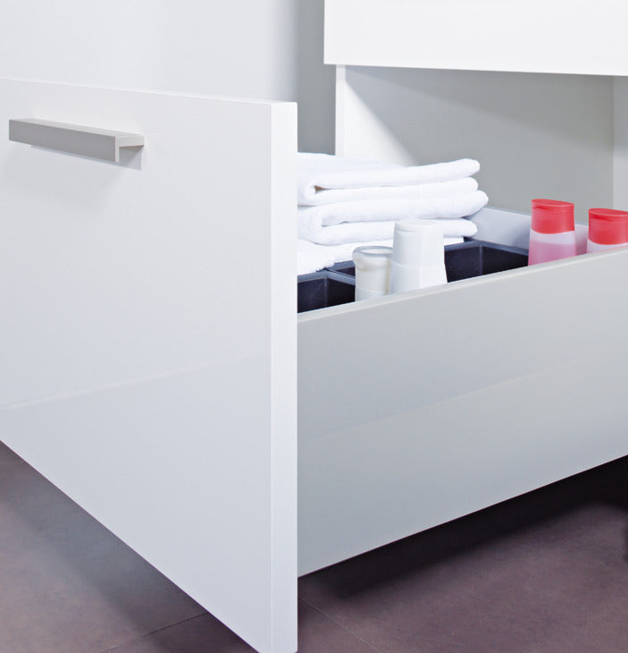 Häfele 551.60.302 Add-on Drawer Sides, Matrix Box P, For gallery railing system, Length 350 mm (13 3/4"), anthracite
