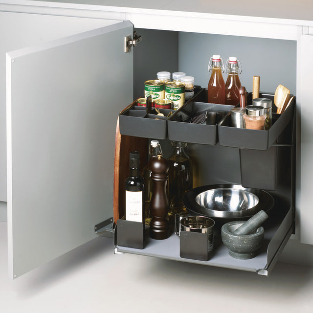 Häfele 545.17.356 Base Unit Pull-Out, Kitchen Tower 600, anthracite
