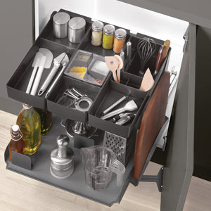 Häfele 545.17.356 Base Unit Pull-Out, Kitchen Tower 600, anthracite
