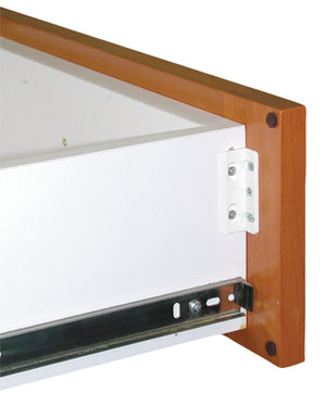 Häfele 260.26.141 Kolbe Korner, Connecting Bracket, Steel, 19 x 38 mm, Bulk, Tan