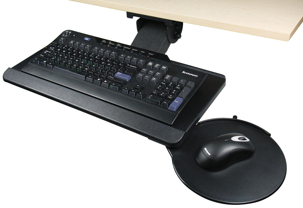 Häfele 632.68.317 Keyboard Arm and Tray Combo Pack, with Lift-N-Lock™ Adjustment, 360º swivel