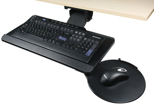 Häfele 632.68.317 Keyboard Arm and Tray Combo Pack, with Lift-N-Lock™ Adjustment, 360º swivel