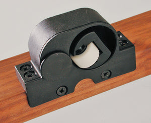 Häfele 651.00.300 Leveler & Caster Combination, Steel, Allows for mobility and leveling in a single unit, Steel, black