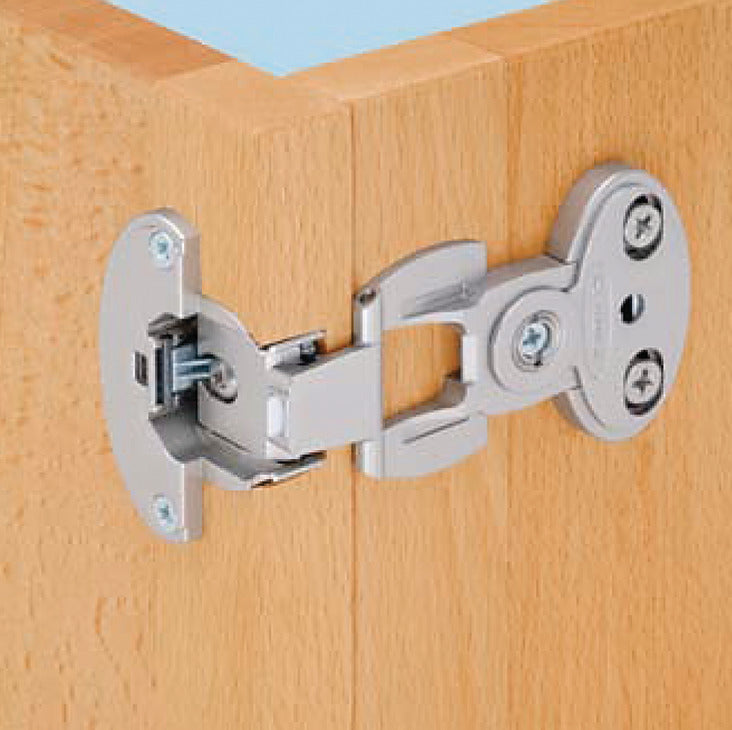 Häfele 344.05.800 Aximat® - Single Pivot Institutional Hinge Cup, 200, Grade 1, Screw Mount, Matte nickel