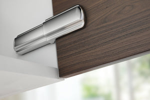 Häfele 329.08.791 Lapis - Cover Cap Set, for 110° Concealed Hinge, Plastic, white, matt, door side
