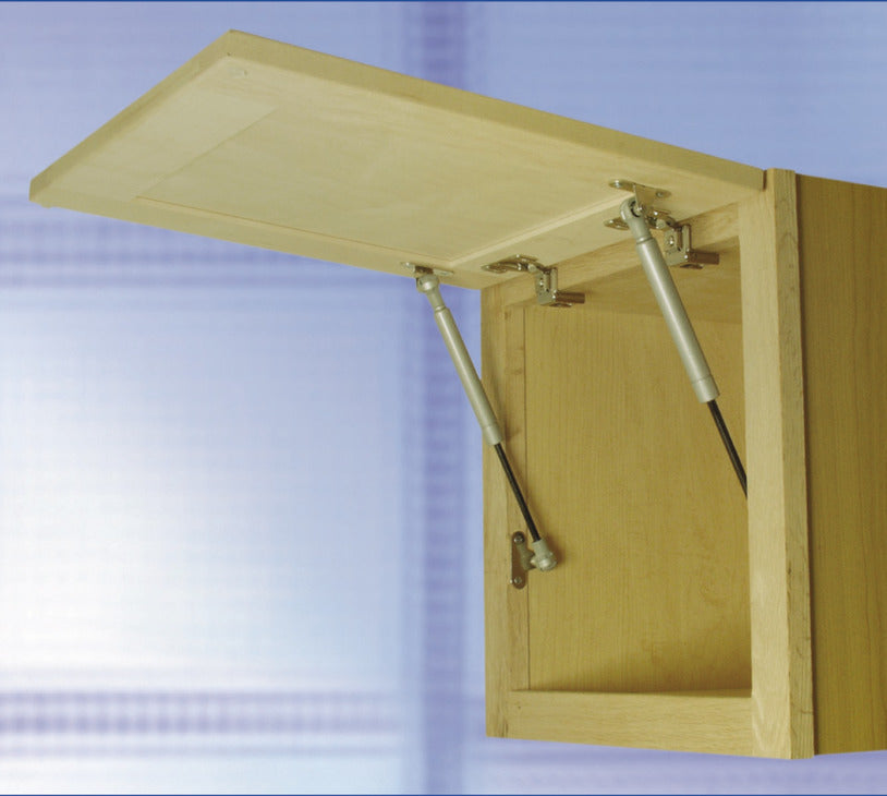 Häfele 373.71.902 Lid Stay, E-Z Open, For wood or aluminum doors, 33.7 lbs 150 N
