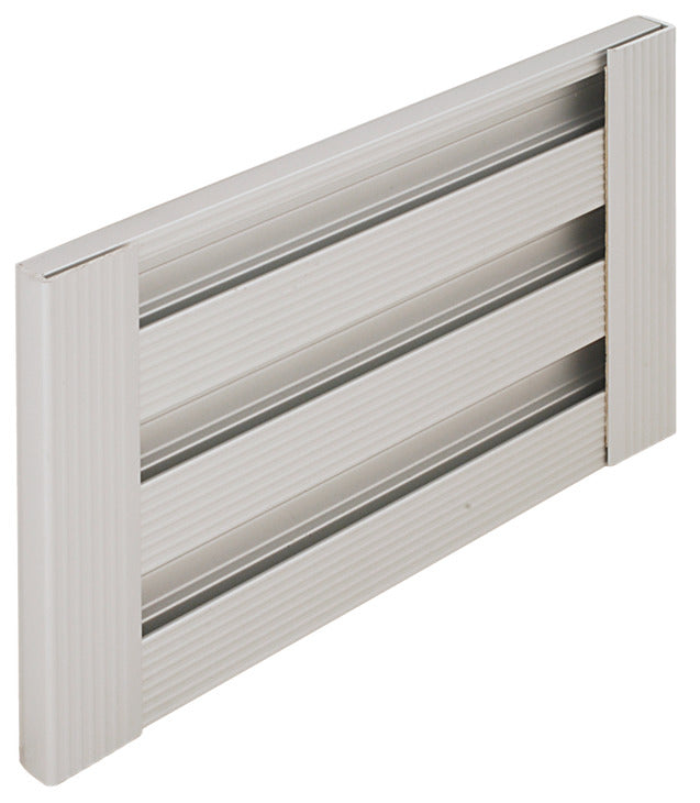 Häfele 792.01.000 TAG - Aluminum Edge Profile, Omni Track®, For use with wall track, 96" length