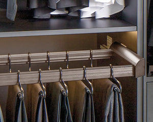 Häfele 805.58.330 TAG - Wire Pants Hanger, ENGAGE/Synergy Collection, For pants rack pull-out, 18 hangers