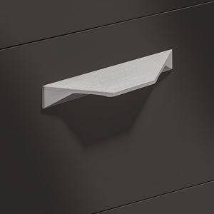 Häfele 110.46.087 Pull, Singapore, Aluminum, Stainless steel look, 320 mm (12 5/8") CTC