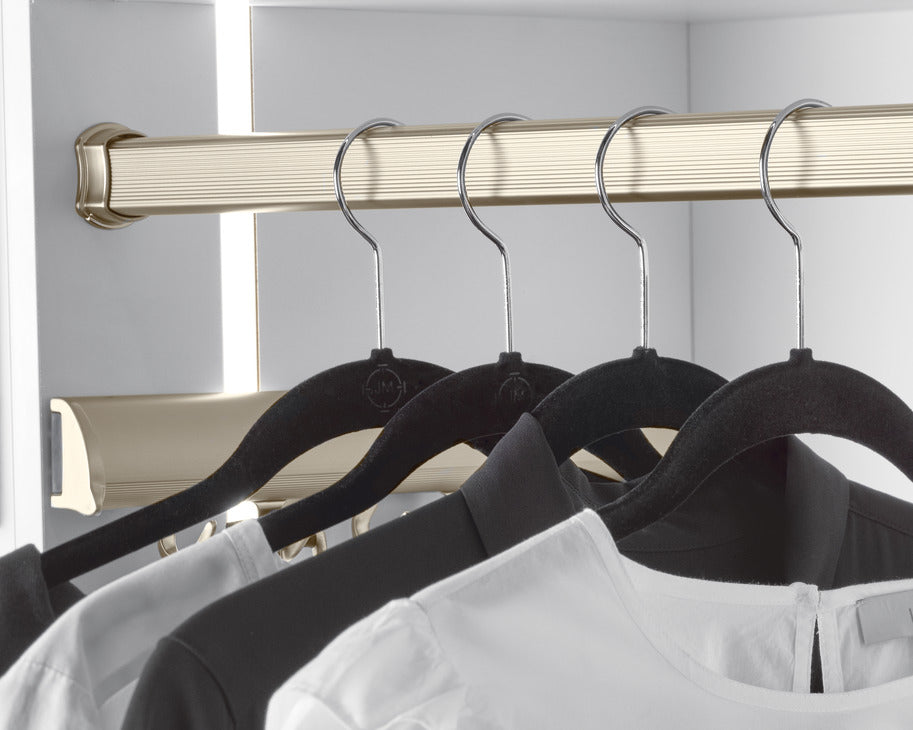 Häfele 801.78.412 TAG - Closet Rod, Signature Collection, Matte, 96" length