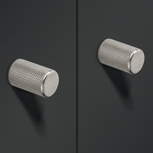Häfele 132.15.630 Knob, Urban, Aluminum, Ø 17 mm, Stainless steel look