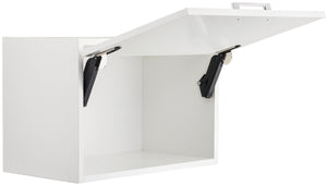 Häfele 372.27.350 Swing-Up Fitting, Free Space 1.11, for standard applications with handle, Model B, anthracite