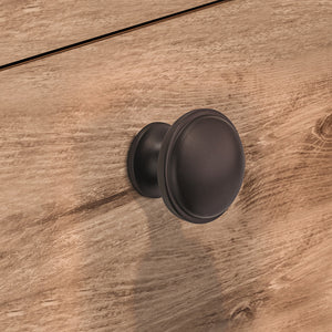 Häfele 134.09.633 Knob, Bungalow, Zinc, Matte nickel