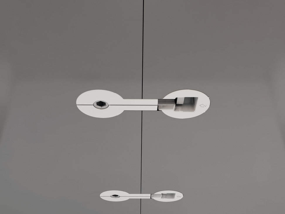 Häfele 262.96.238 Worktop Connector, QUICK Cap, Ø30