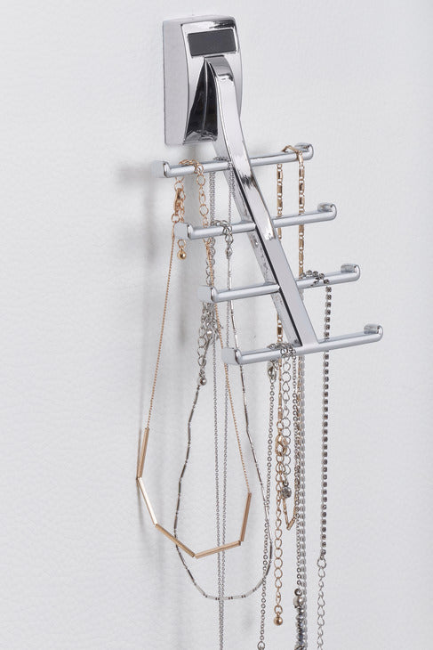 Häfele 807.69.000 TAG - Tie Hook, Synergy Elite Collection, Holds 8 ties, Matte aluminum