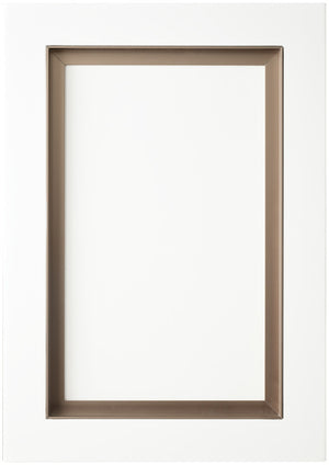 Häfele 100.00.157 Cabinet Accent L-Channel, H x W: 13 x 2 mm (1/2" x 1/16"), Aluminum, 1828 mm (72") length, Titanium