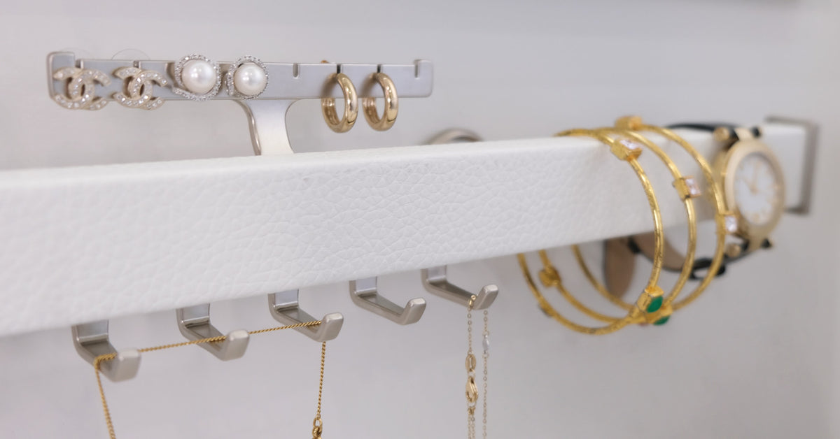Häfele 807.72.025 TAG - Jewelry Hook, Symphony Wall Mount System, Matte aluminum