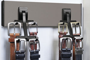 Häfele 807.83.152 TAG - Cleat Board, Leather Wrapped, Oyster