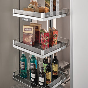 Häfele 549.60.901 Kesseböhmer - Pantry Frame, for LAVIDO Pantry Pull-Out, Top shelf storage: (32") 813 mm