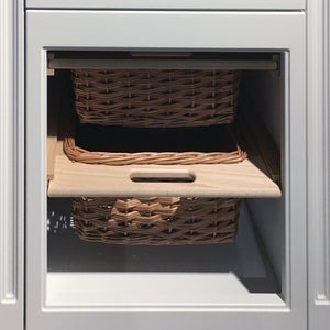 Häfele 540.55.991 Runner, for Framed Wicker Baskets, Width: 34 mm (1 3/8")