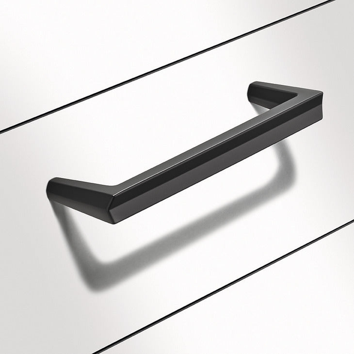 Häfele 106.71.430 Pull, Fion, Zinc, Matte black, 96 mm (3 3/4") CTC