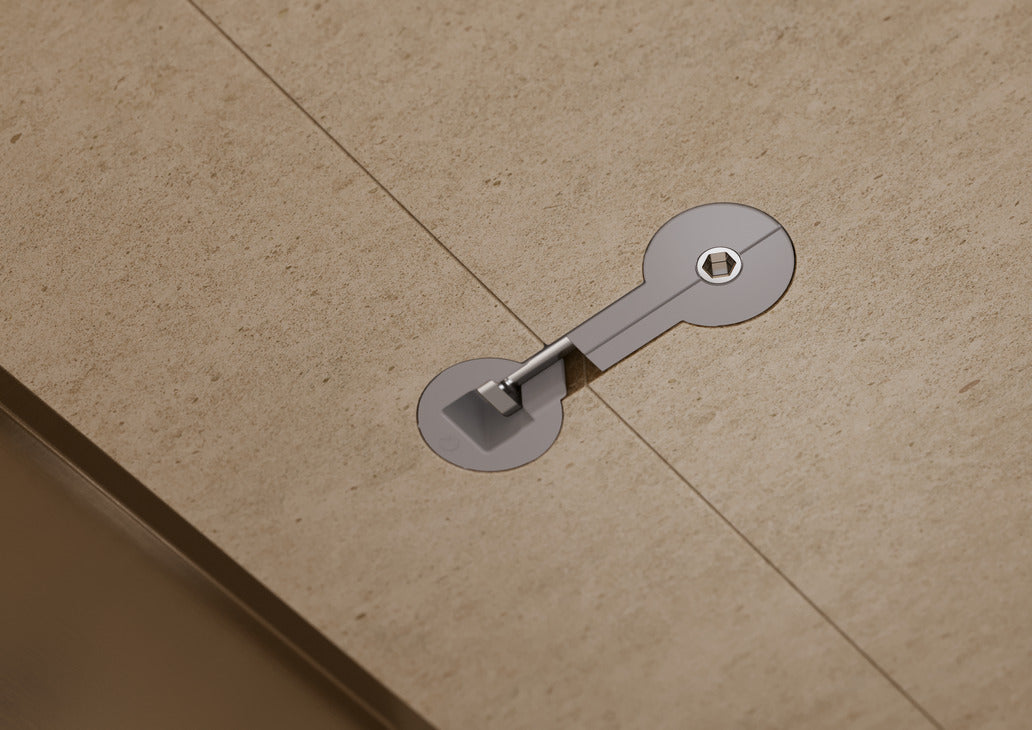 Häfele 262.96.231 Worktop Connector, QUICK TECH Bolt, Ø35